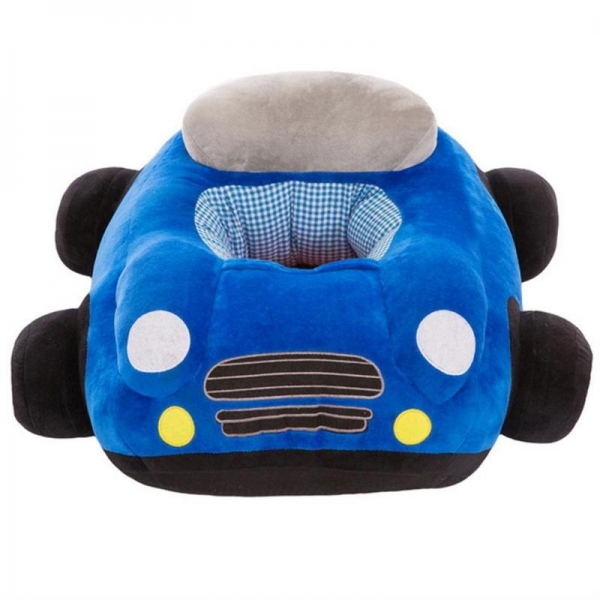 Столче кола за момче в син цвят.
