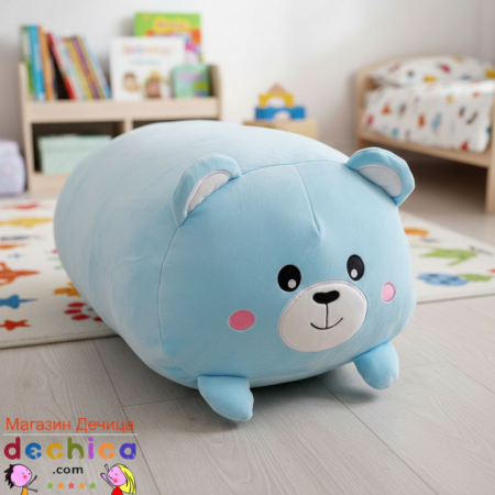 Плюшена играчка - възглавница Мече 60 см