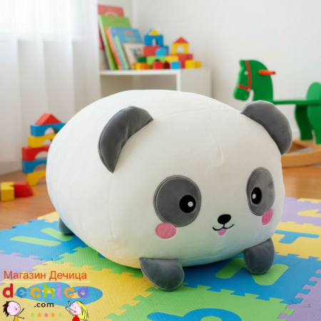 Плюшена играчка - възглавница Панда 60 см